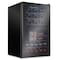 Ivation 43-Bottle Dual Zone Compressor Freestanding Wine Cooler Refrigerator - Black IVFWCC431DB - alternate 1